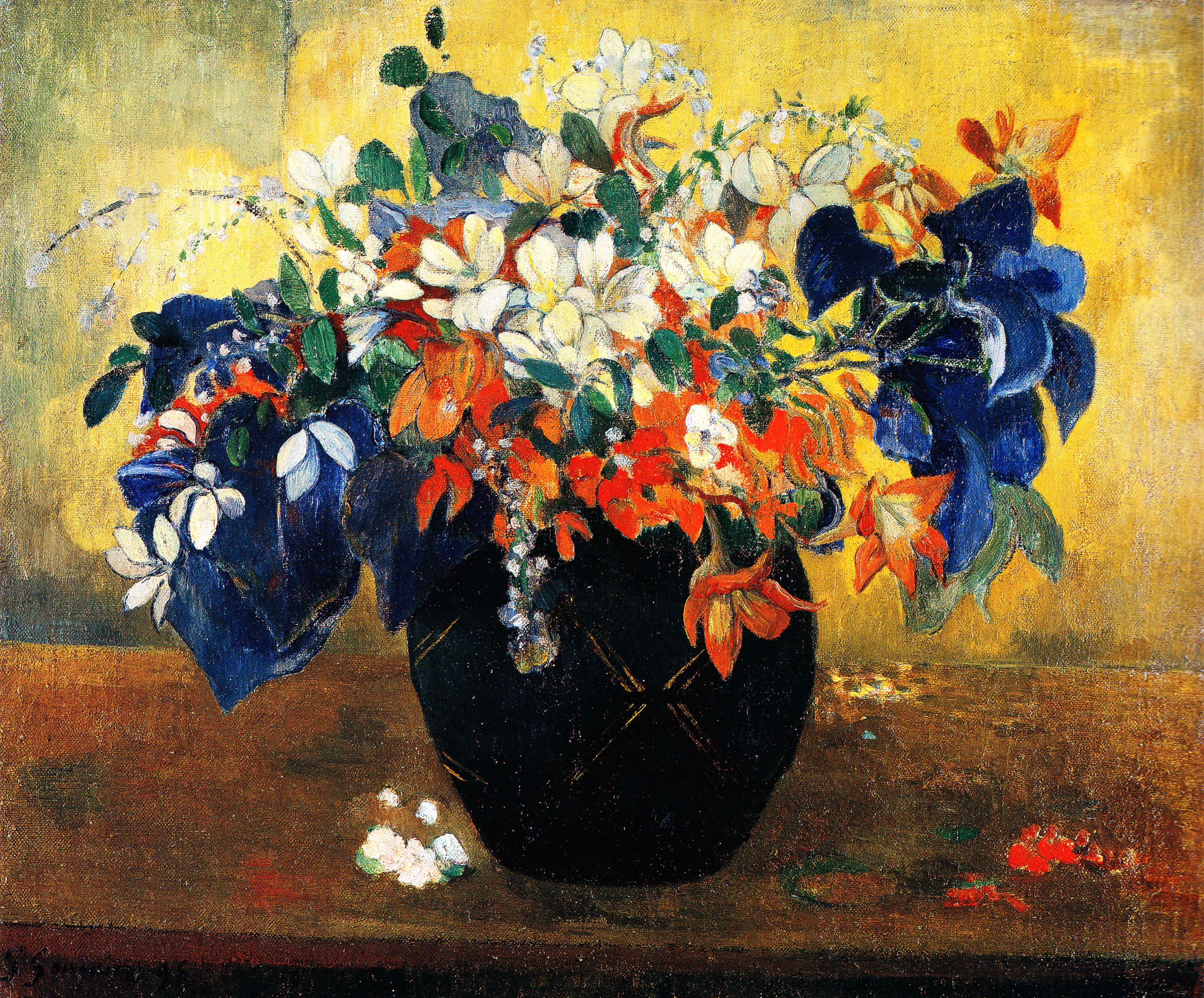 Wallpaper picture, still life, Paul Gauguin, Eugene Henri