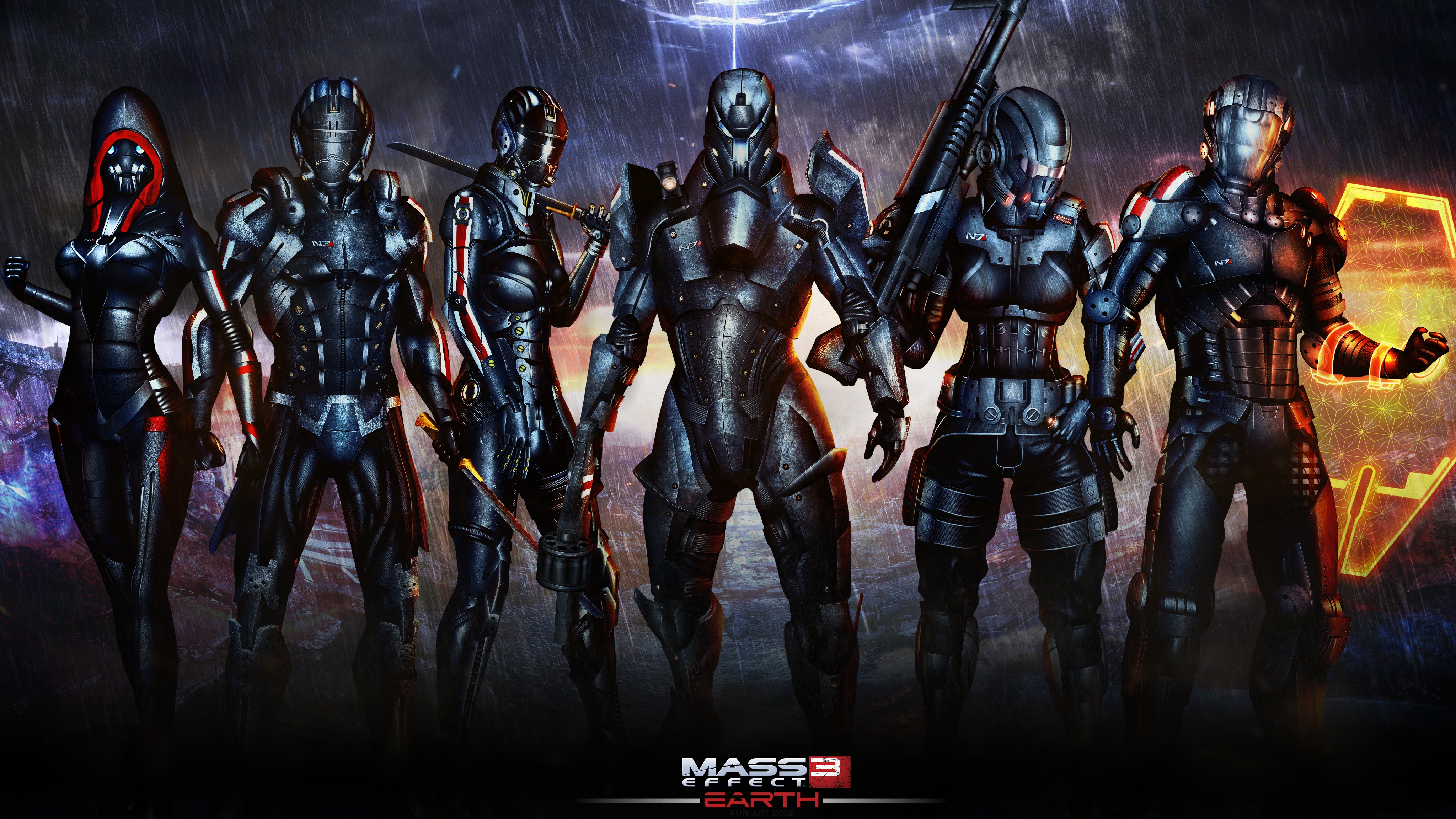 Mass. Mass Effect отряд n7. Mass Effect n7 арт. Отряд спецназа n7 масс эффект. Сокрушитель n7.