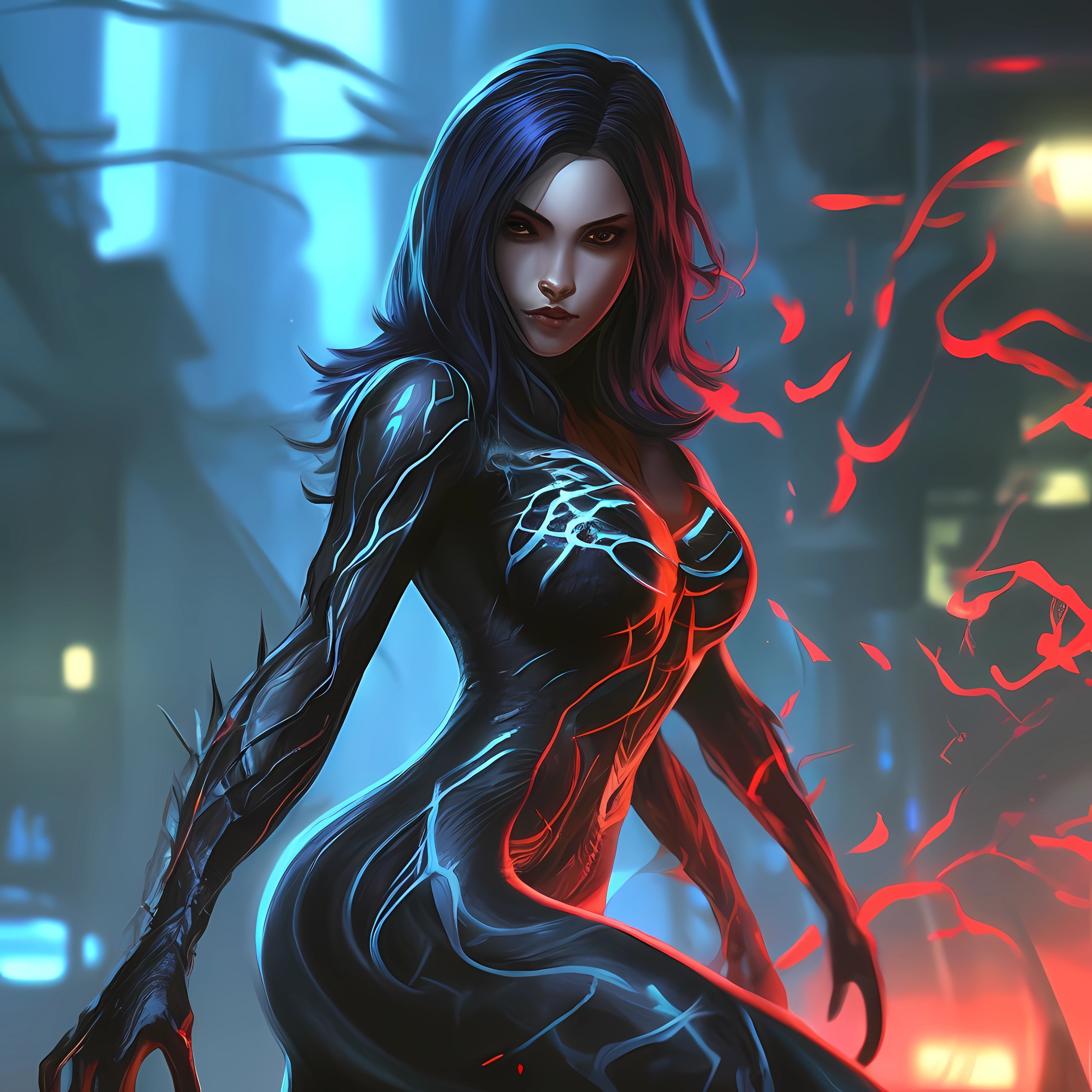 Girl venom wallpaper