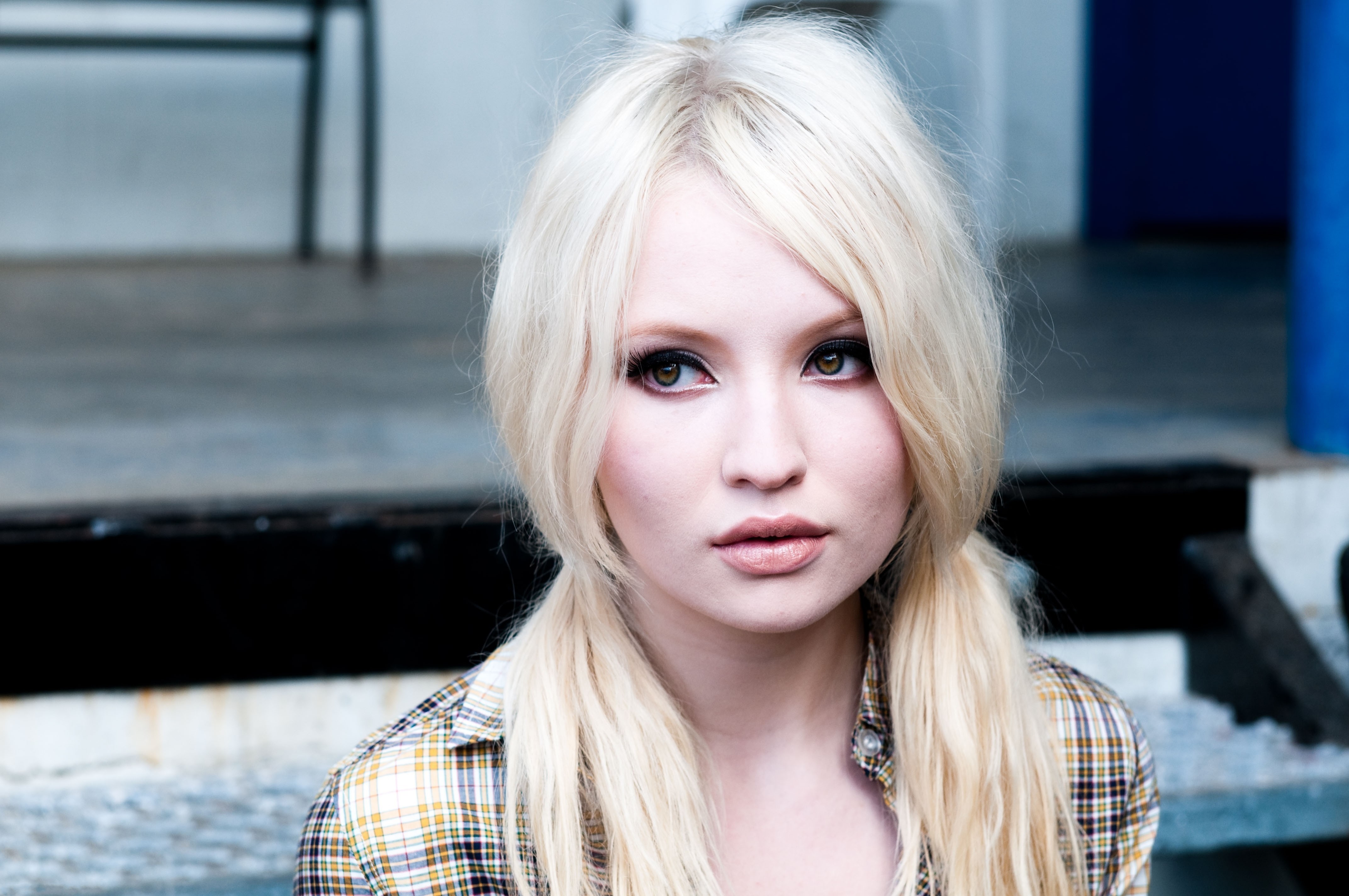 Wallpaper look, portrait, actress, blonde, lips, cute, Emily Browning, emily  browning for mobile and desktop, section девушки, resolution 4288x2848 -  download