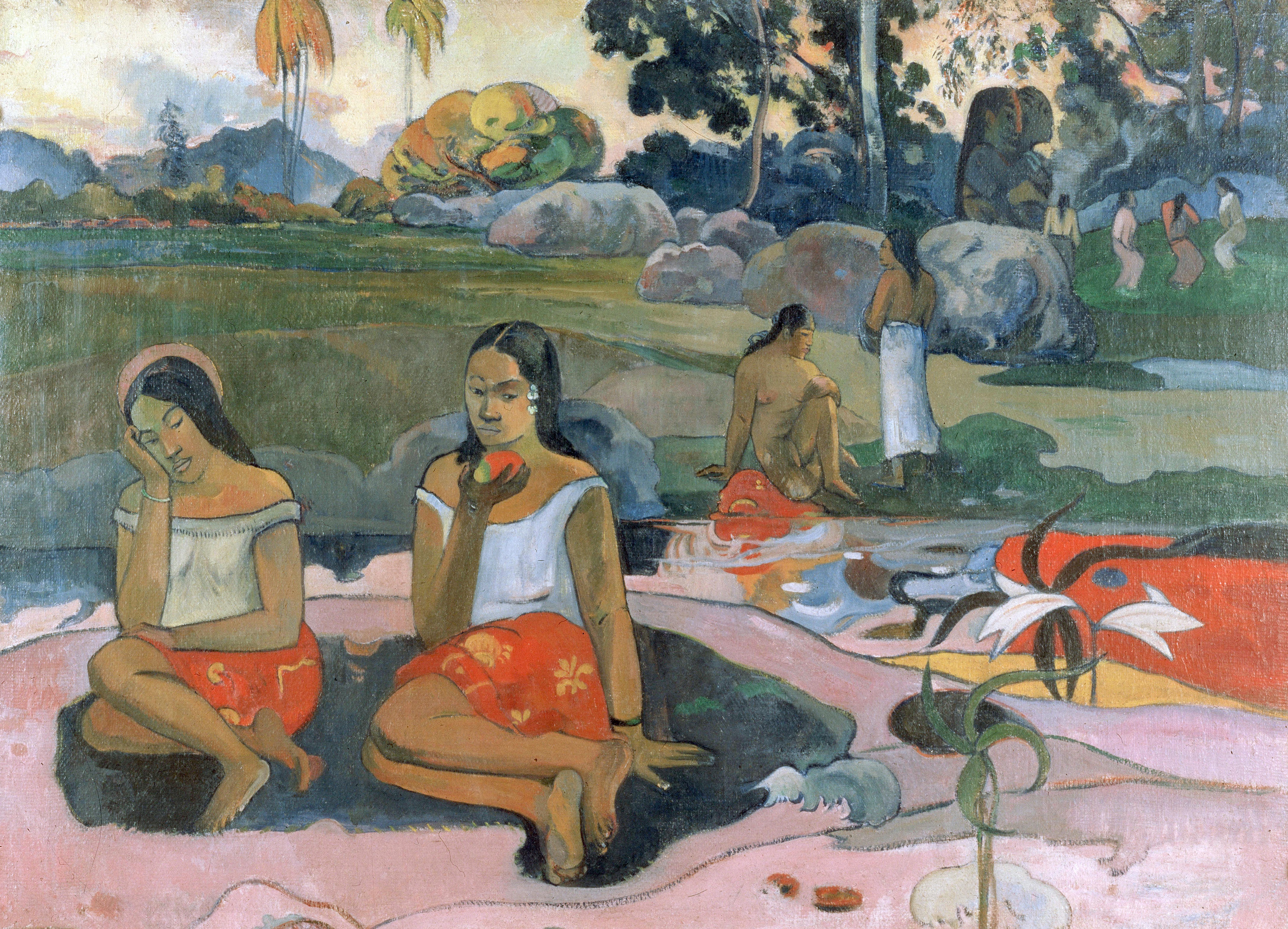 Wallpaper picture, genre, Paul Gauguin, Eugene Henri Paul