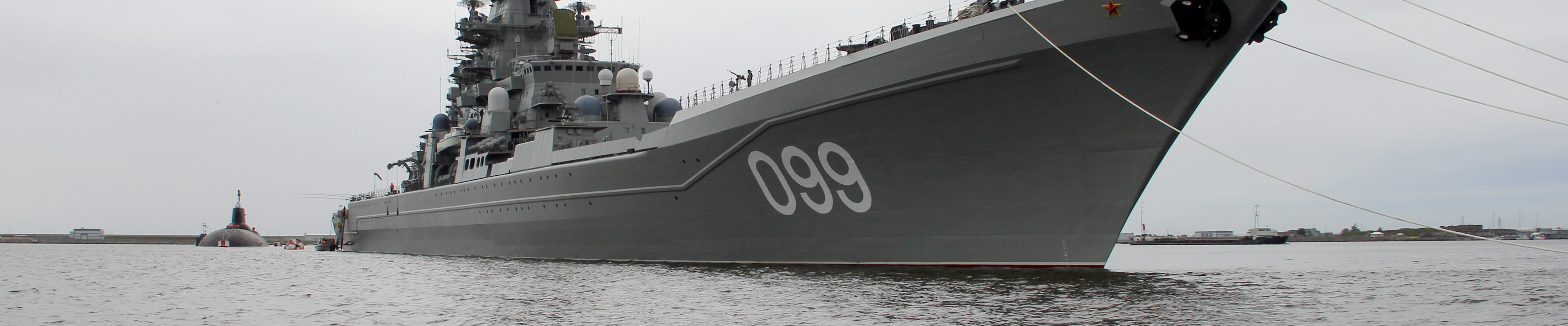 Download wallpaper heavy, Navy, the project 1144, Peter the great ...