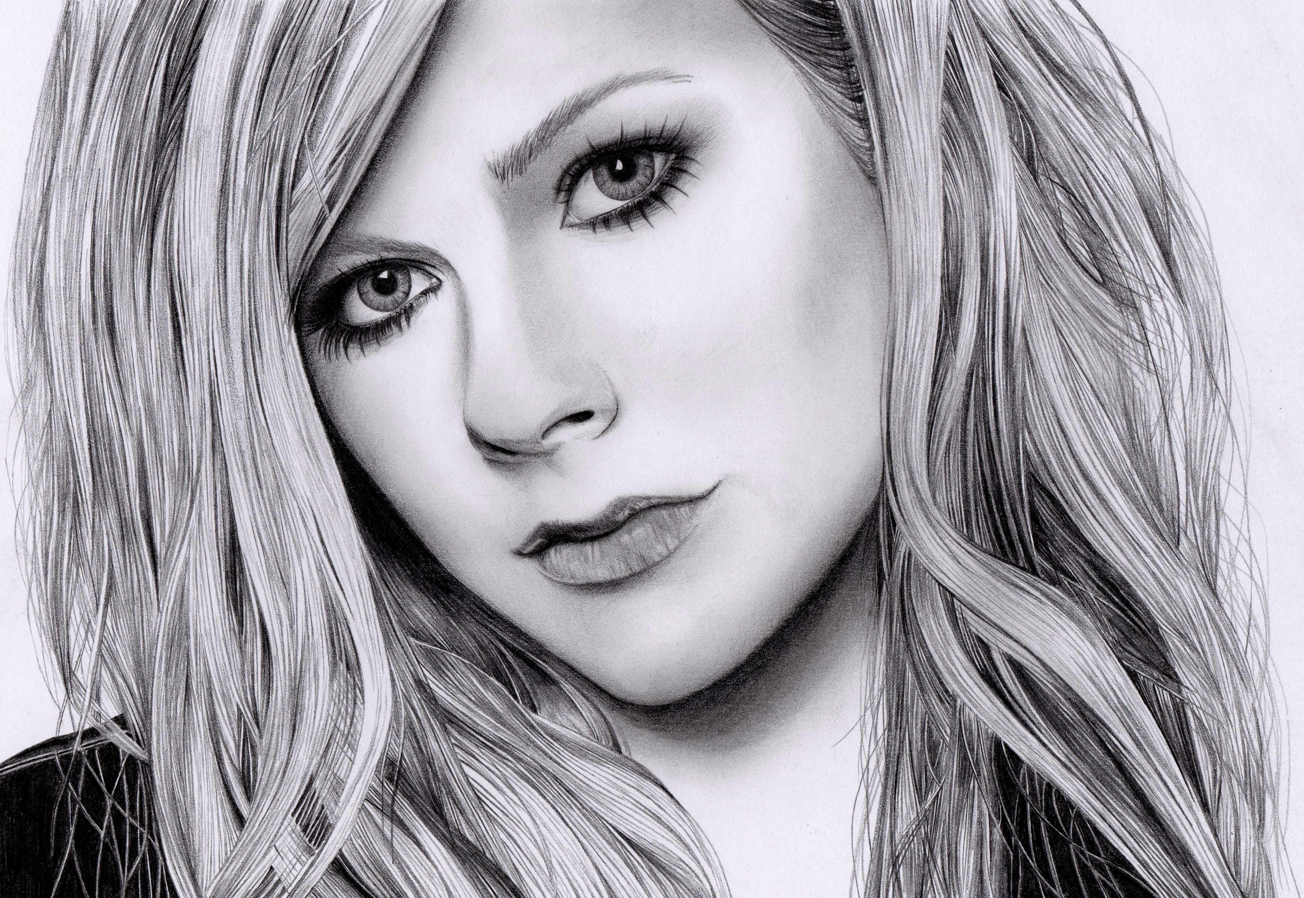 Красивые портреты легко. Аврил Лавин портрет. Avril Lavigne портрет. Нарисованная Аврил Лавин. Аврил Лавин лицо.