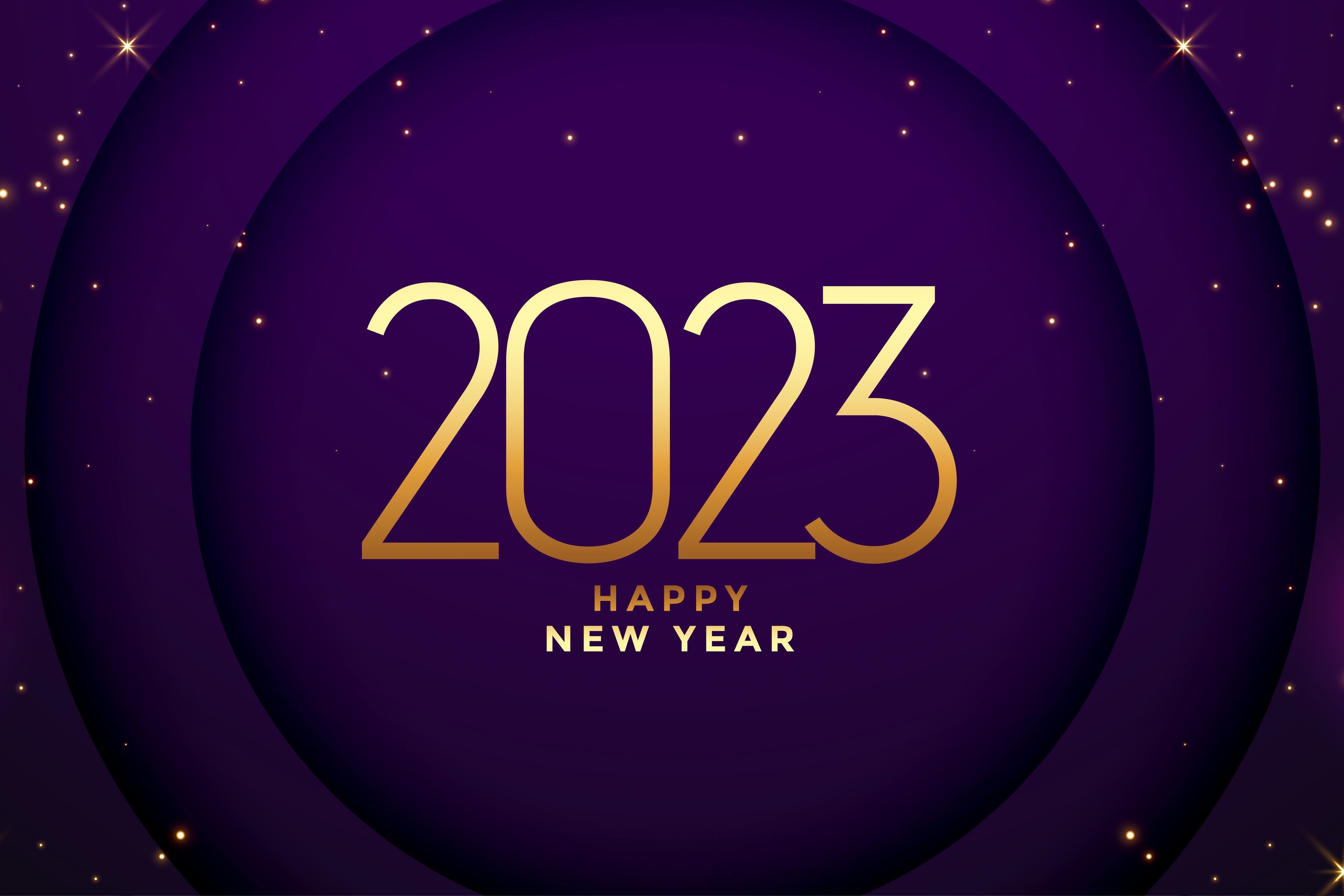 2023 год але. Фиолетовый с золотом. Фон почты 2023 новый год. Фиолетовая надпись. Фиолетово новогодние кружочки.