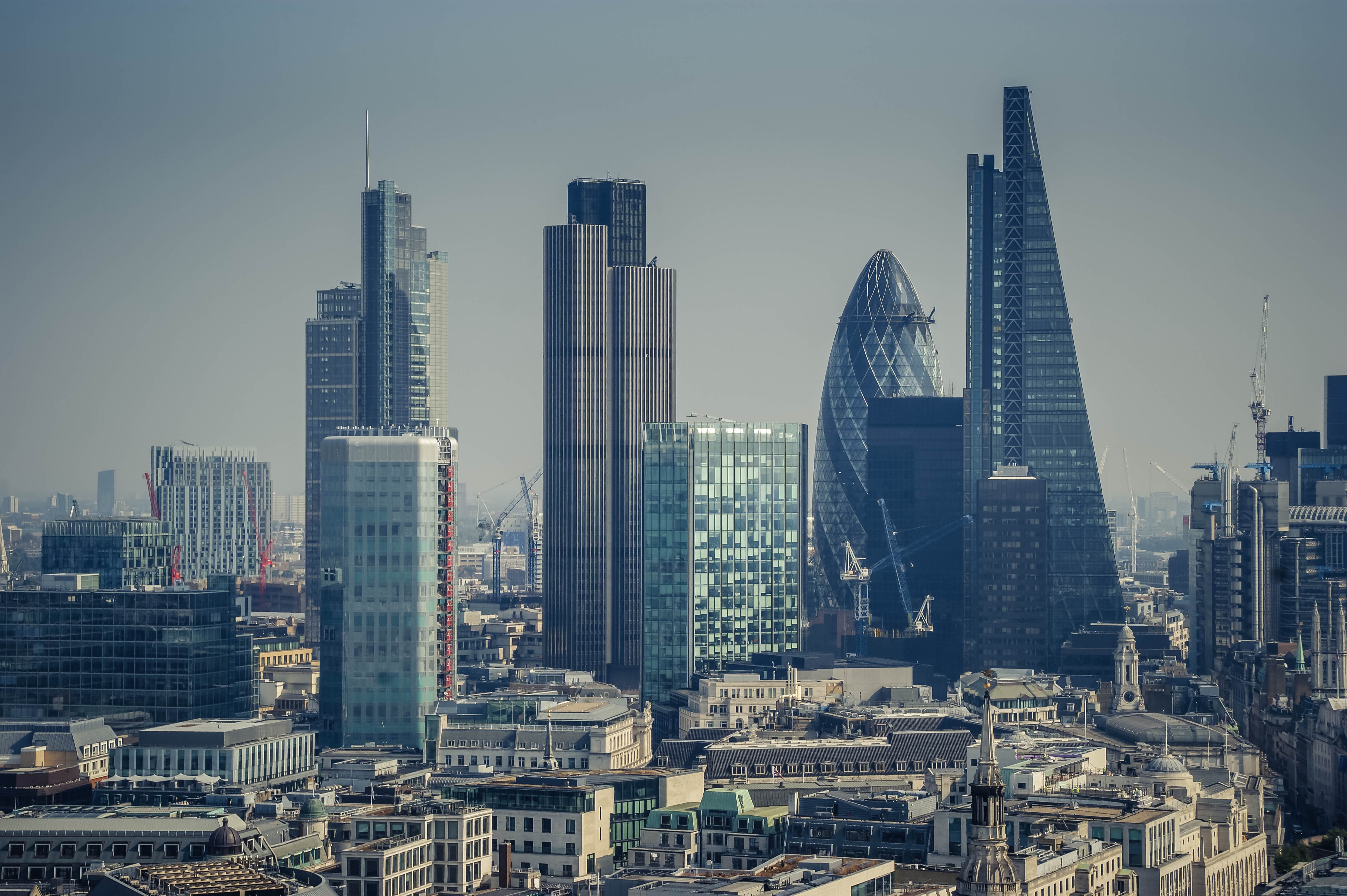Ein Bild von der Skyline von London