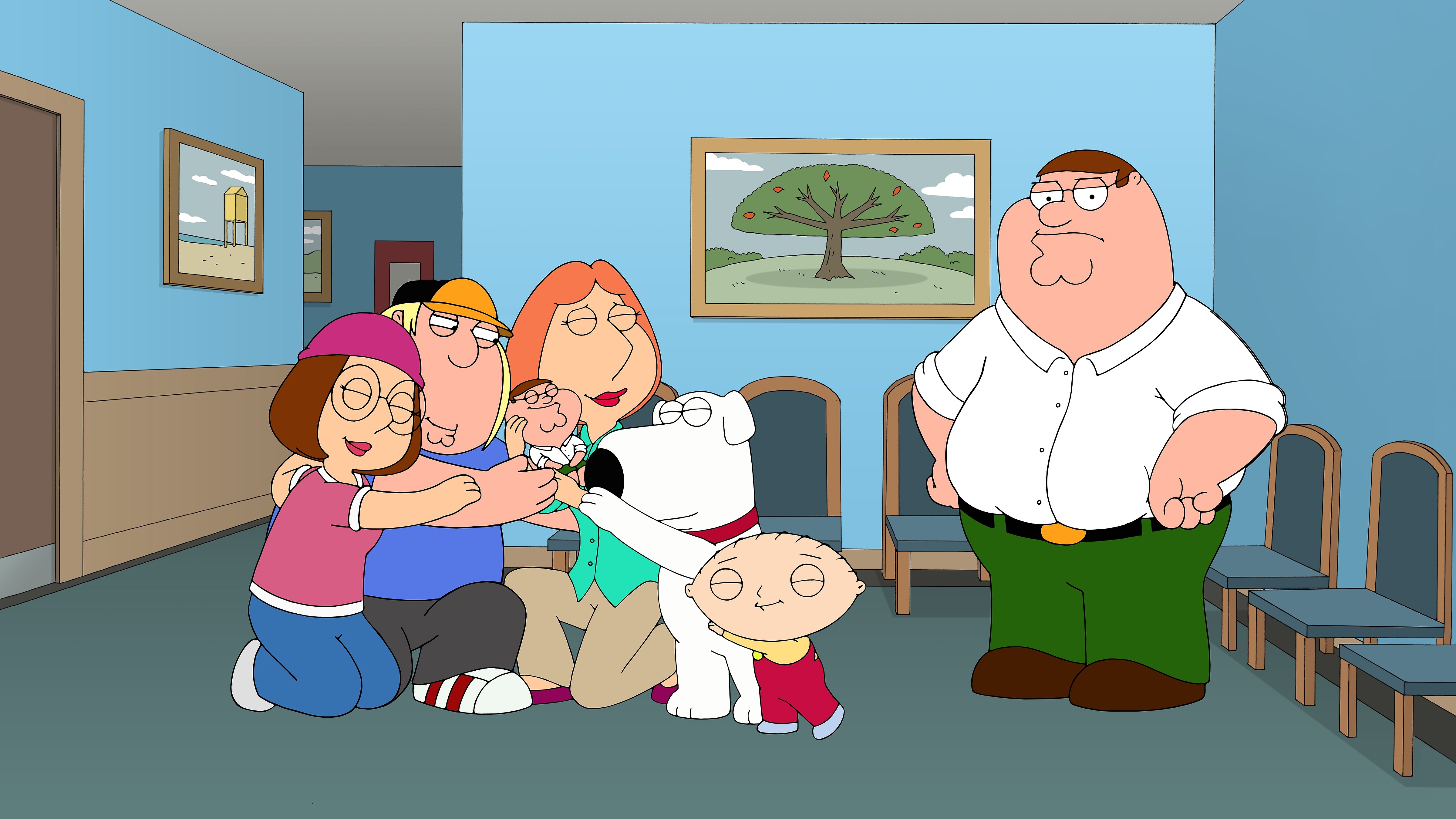 Wallpaper Family guy, Stewie, Chris, Megatron, Family Guy, Cartoon, Peter,  Chris for mobile and desktop, section фильмы, resolution 4800x2700 -  download