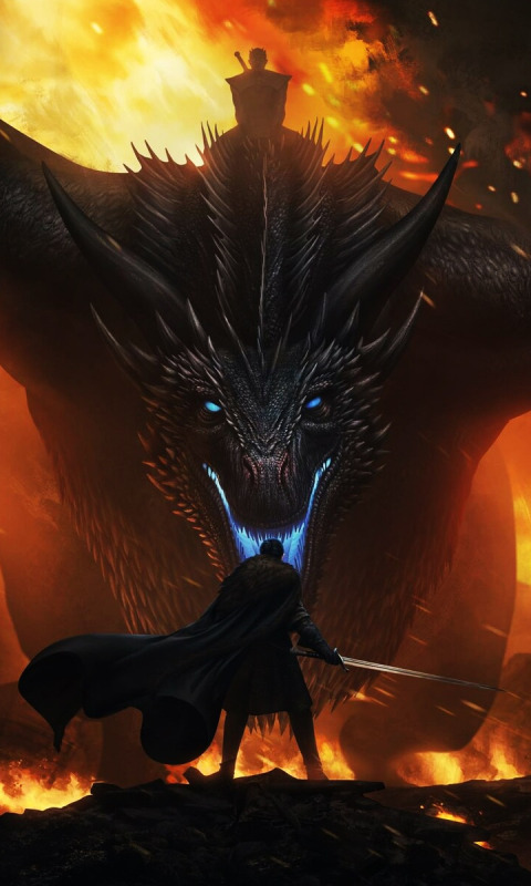 game of thrones dragon art
