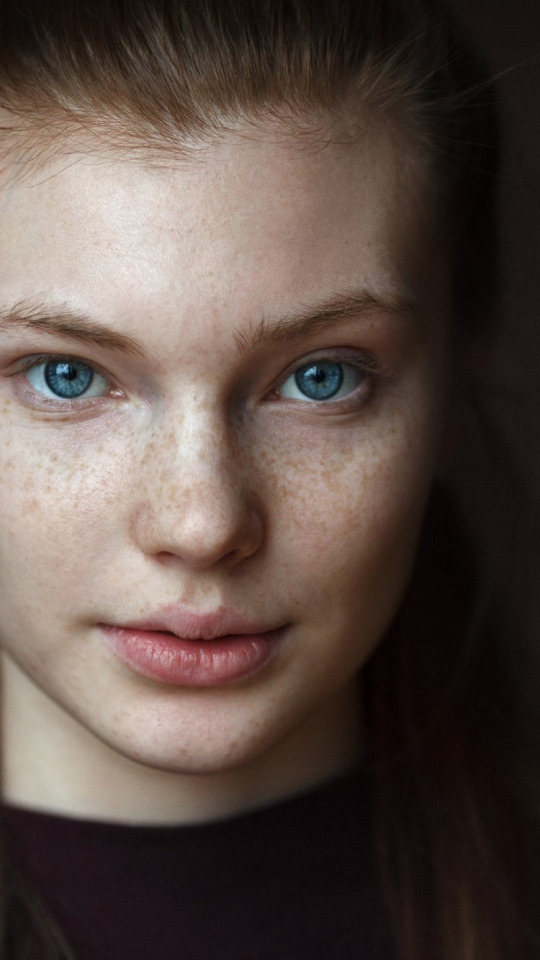 Download Wallpaper Portrait Freckles No One Nicholas Dasha Milko