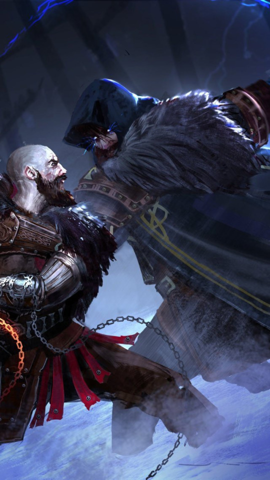 download-wallpaper-fire-game-kratos-lightning-fight-thor-spartan