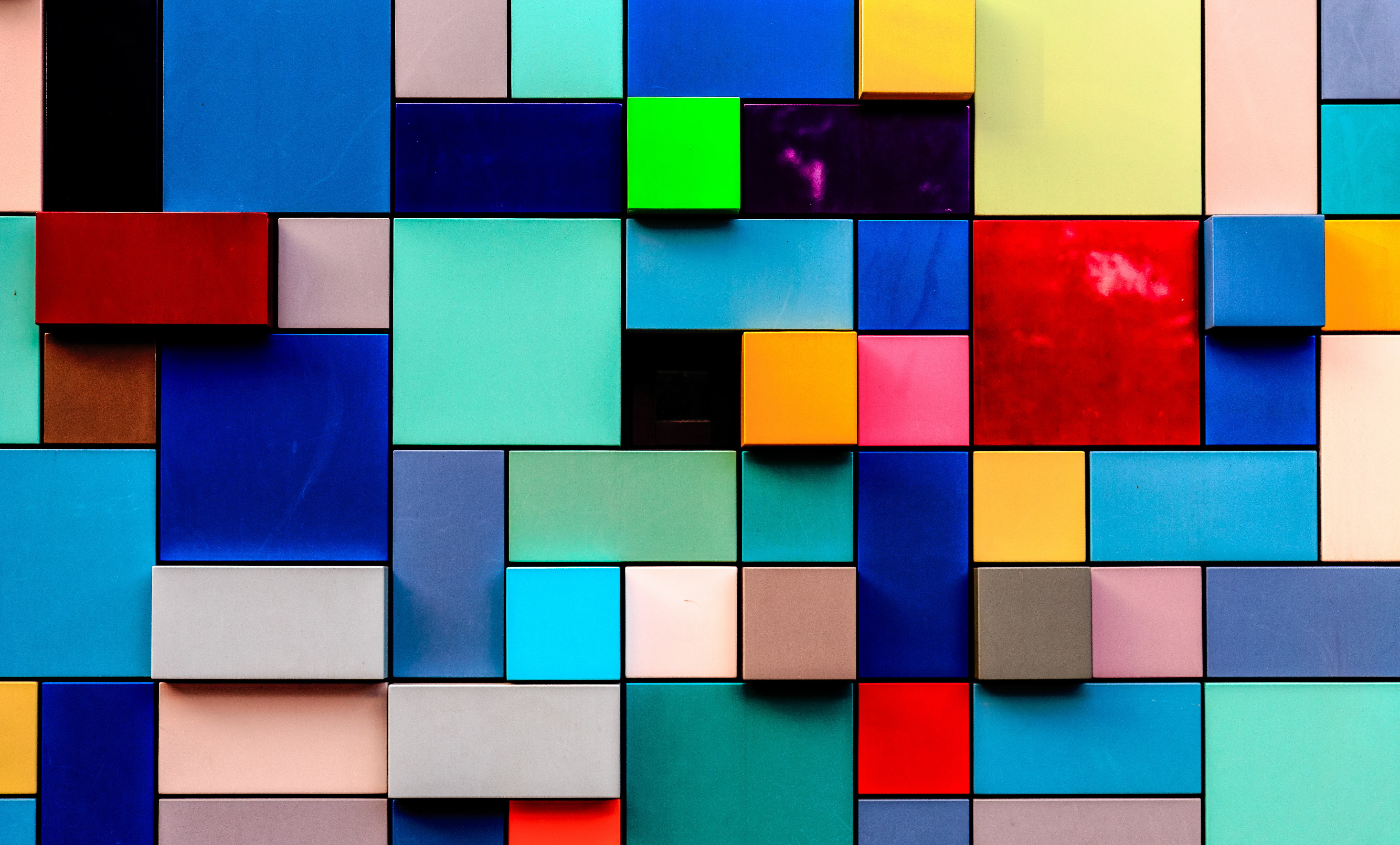 Мир квадратиков. Цветные квадраты. Разноцветные квадратики. Разноцветные кубики. Красивый квадрат.
