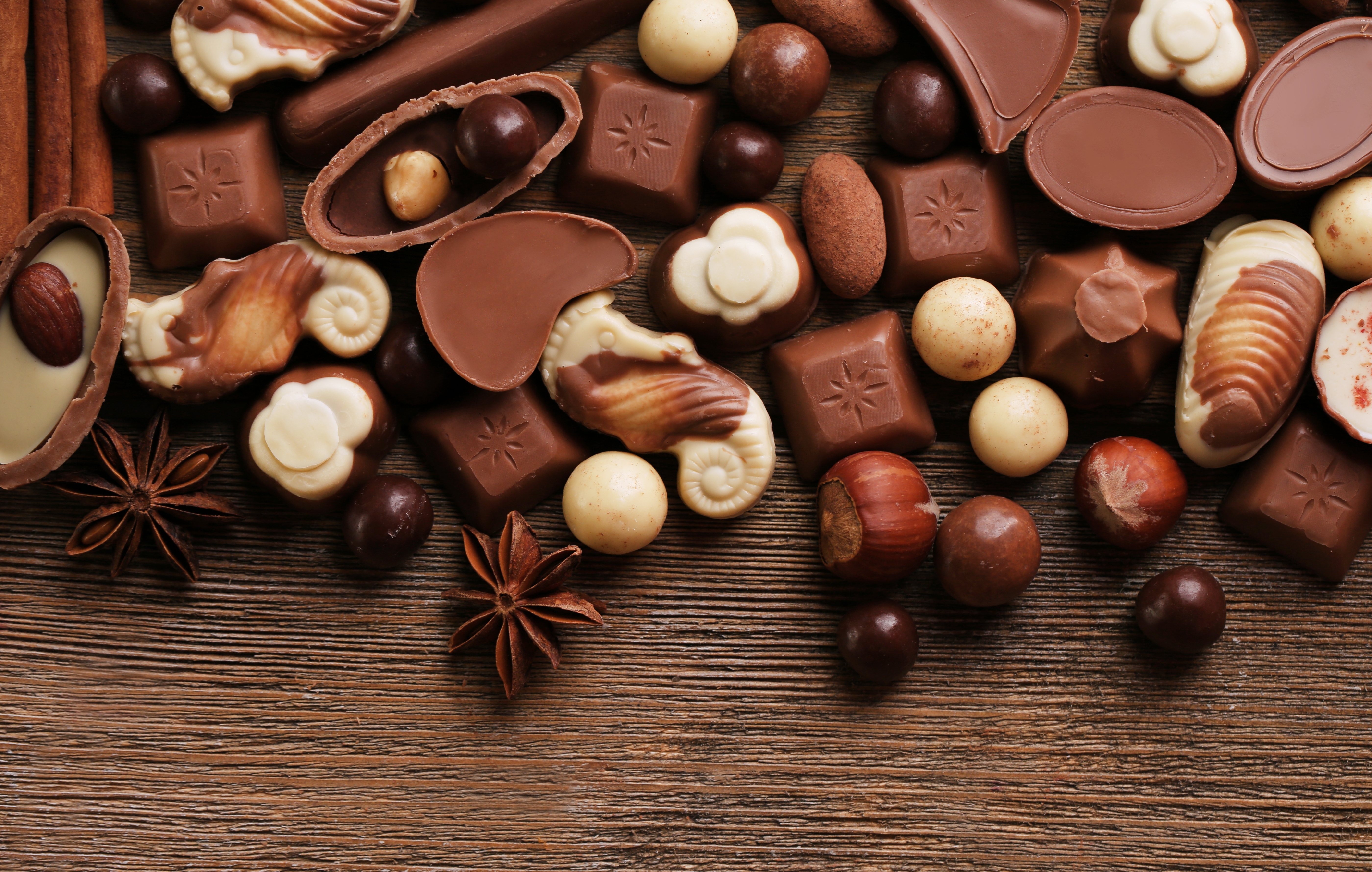 Сладости конфеты шоколад