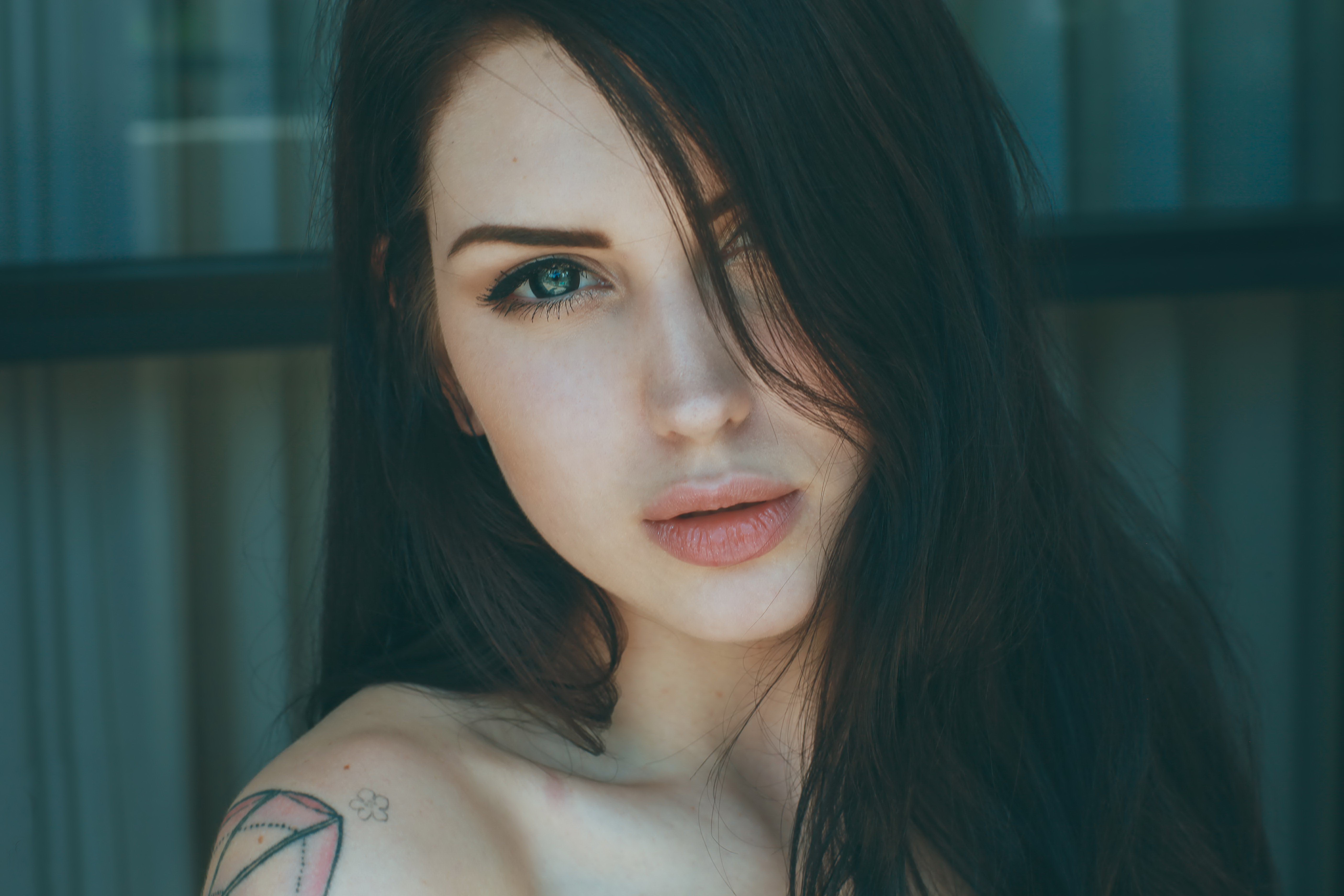 Wallpaper girl, model, tattoo, Arwen, Dame Tu Alma for mobile and desktop,  section девушки, resolution 5616x3744 - download