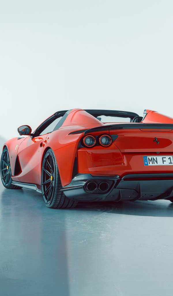 Download wallpaper Ferrari, rear view, 812, Novitec Ferrari 812 GTS ...