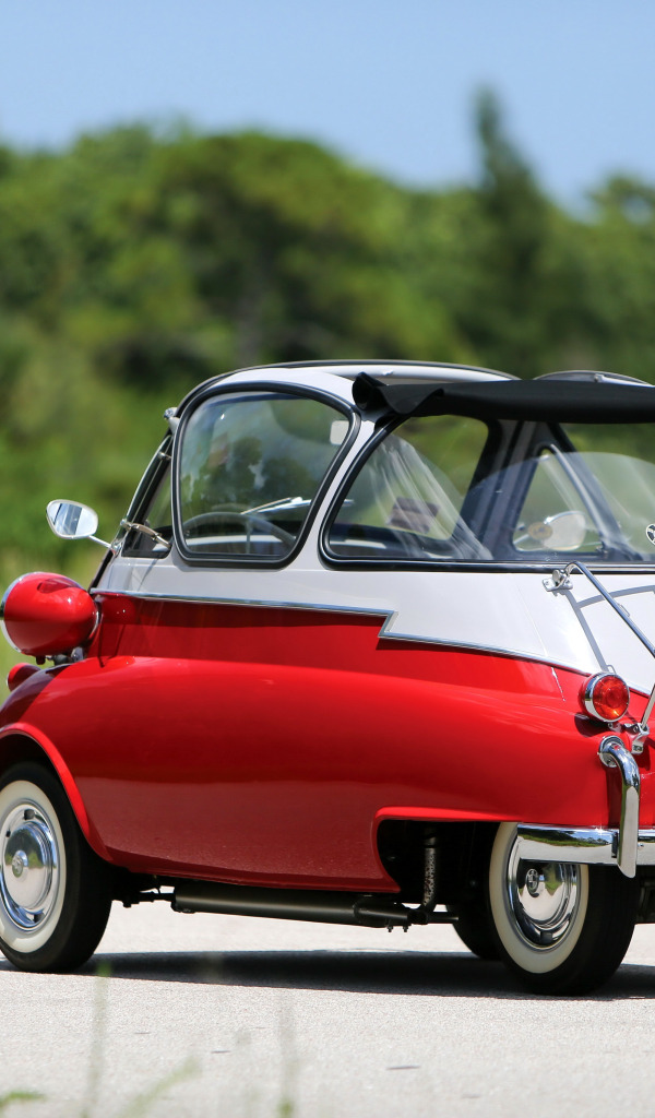 Download Wallpaper BMW, Classic, 1957, Classic Car, BMW Isetta 300 ...