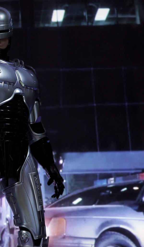 Download wallpaper background, robot, armor, cyborg, Robocop, RoboCop ...