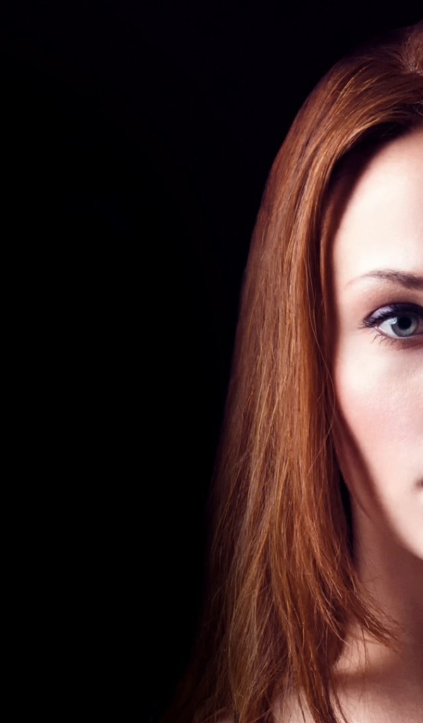 Download wallpaper look, hair, actress, lips, red, actress, Sophie