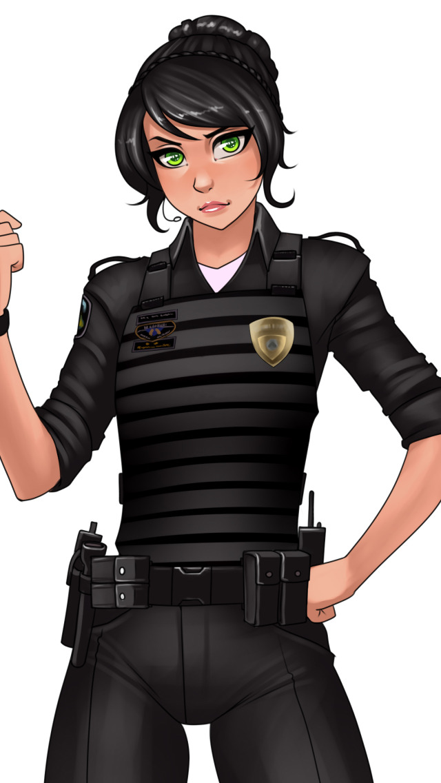 police girl wallpaper
