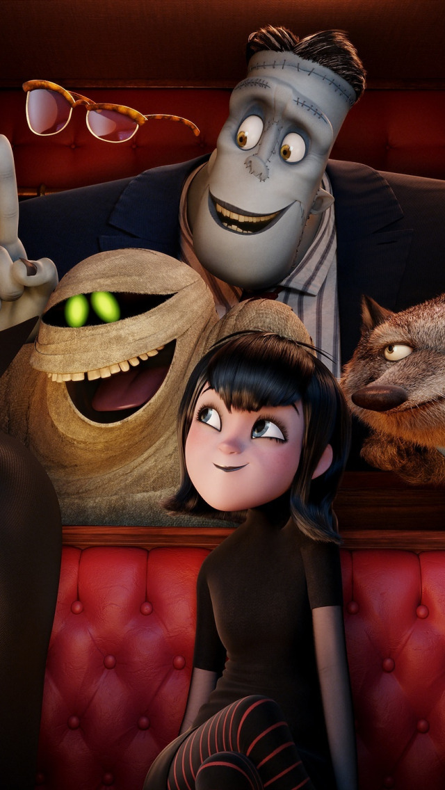 Download Mavis With Slushy Hotel Transylvania 2 Wallpaper | Wallpapers.com