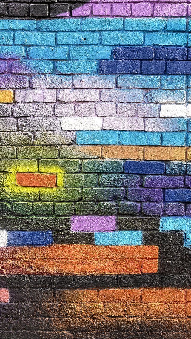 Download wallpaper colorful, wallpaper, wall, graffiti, textures, paint ...