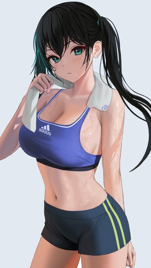 Pin on Anime athletic muscle woman