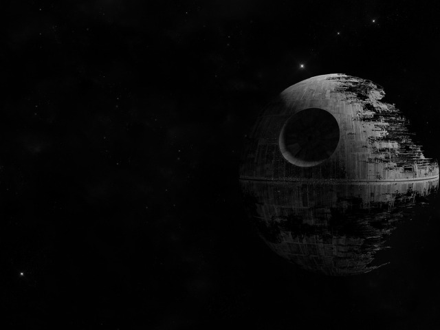 Download Wallpaper Star Wars, Star Wars, The Battle Space Station.