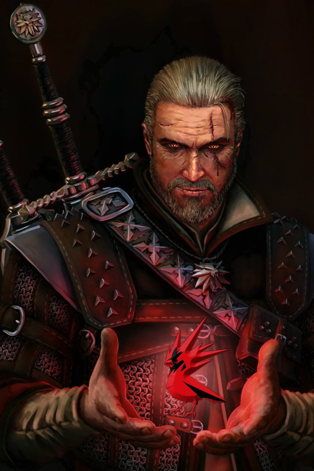 Download wallpaper the witcher, the Witcher, character, Geralt, Geralt ...