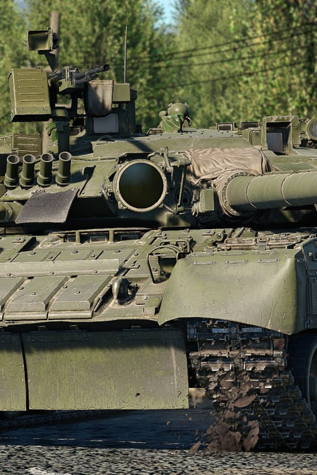 Download Wallpaper Ussr Main Battle Tank Experienced Tank T 80um 2