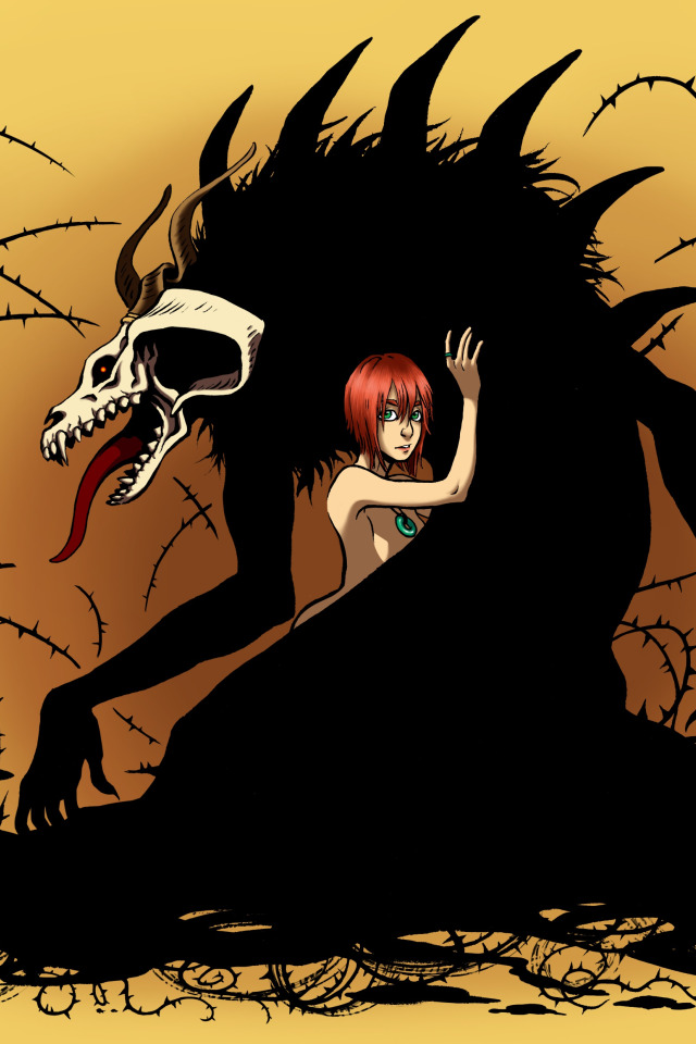 hatori chise and elias ainsworth (mahou tsukai no yome)