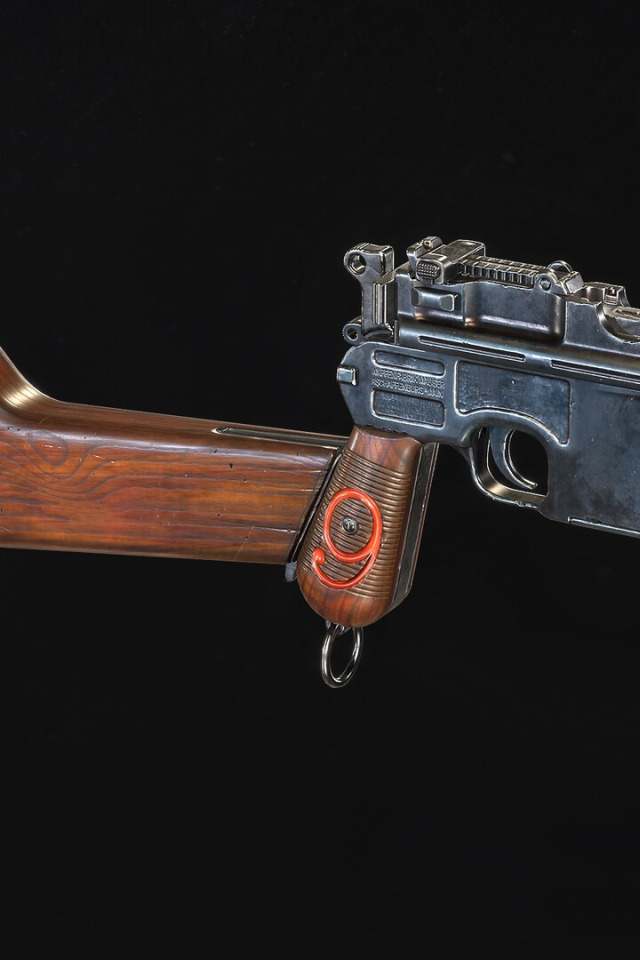 Download Wallpaper Germany Mauser C Self Loading Pistol Red Section Weapon In Resolution