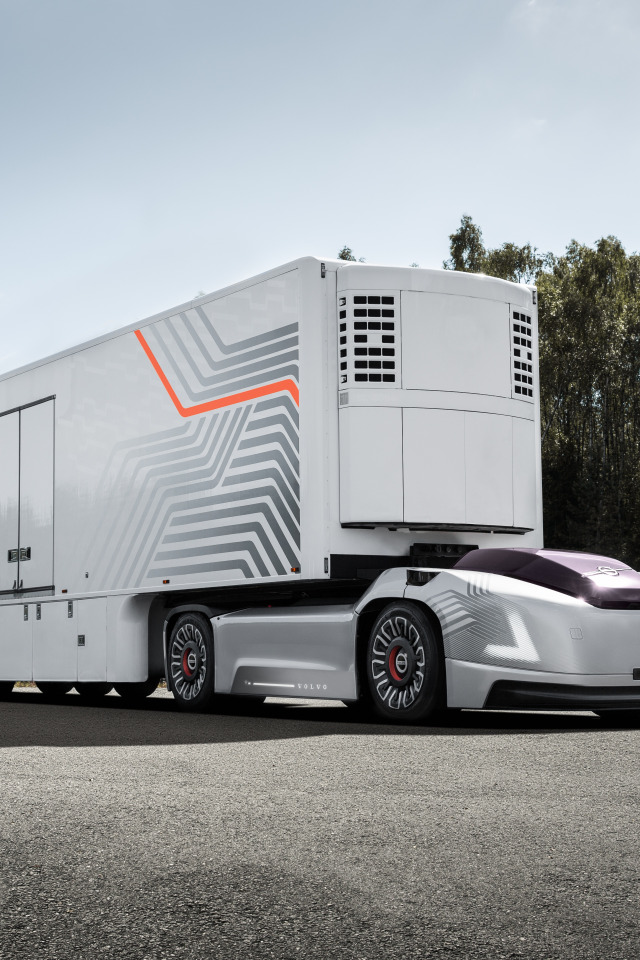 Download Wallpaper Truck Volvo Vera Autonomous Vehicle Section