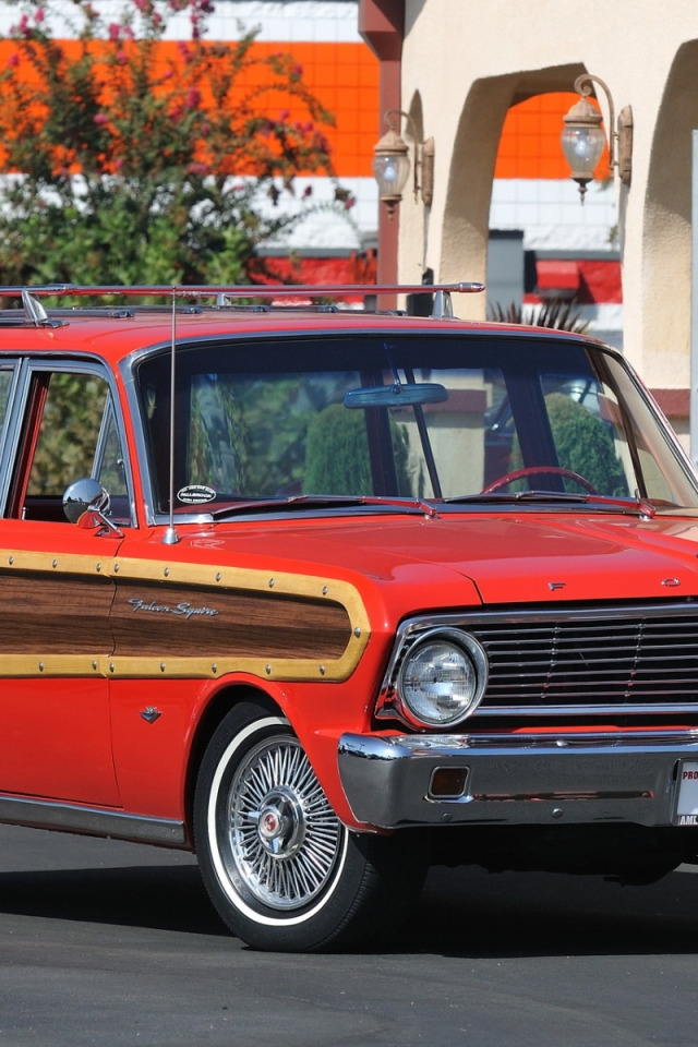 Download wallpaper Ford, Ford, 1965, Falcon, Futura, Station Wagon, 4 ...