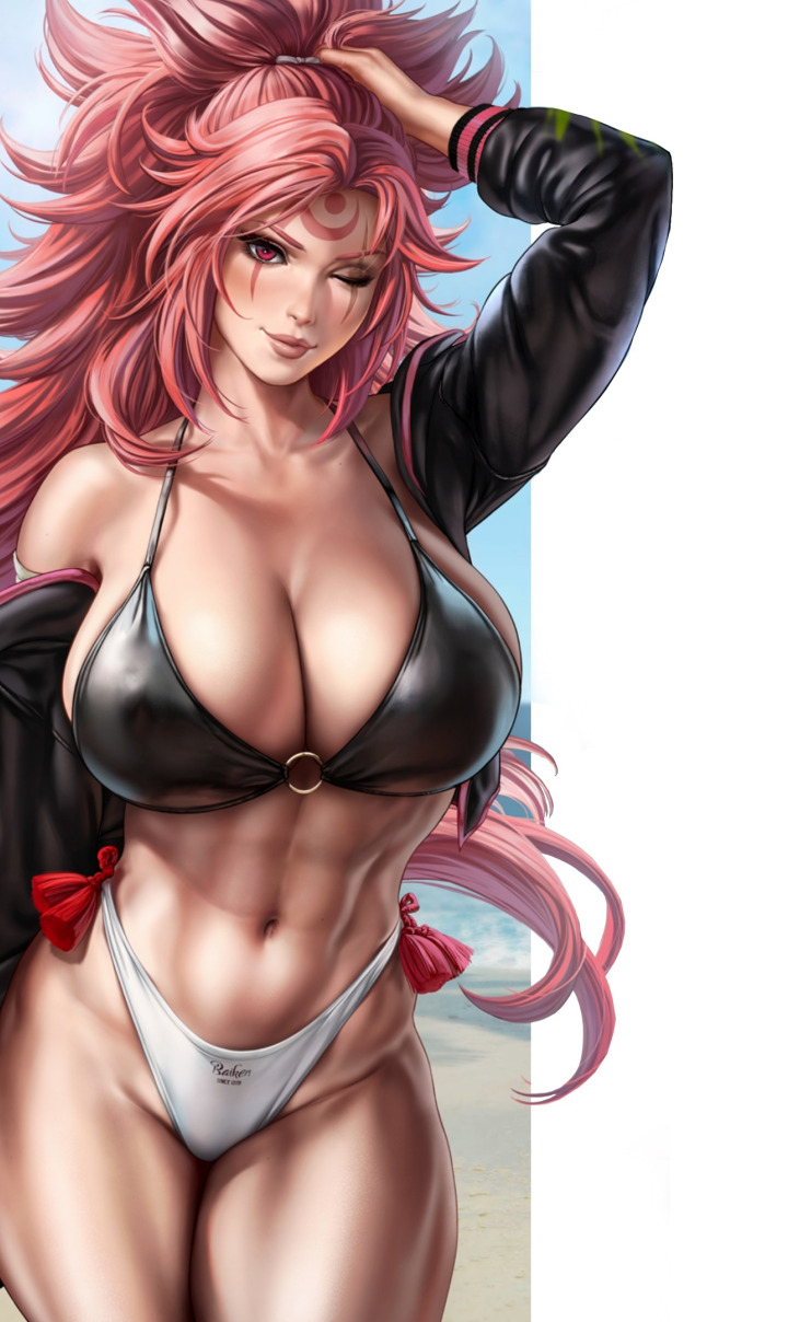 Download wallpaper girl, hot, sexy, boobs, anime, breasts, babe, oppai,  section seinen in resolution 720x1208