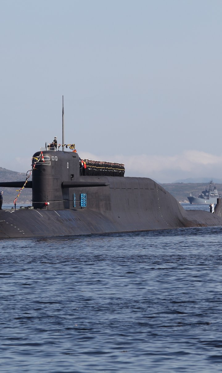 Project 667 Download wallpaper dolphins, submarine, project 667, section weapon in ...