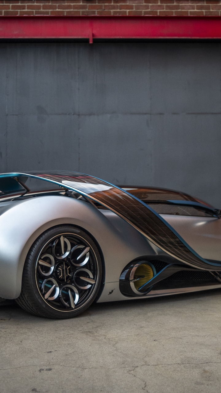 Download wallpaper hypercar, rear view, Hyperion XP-1, section supercar ...