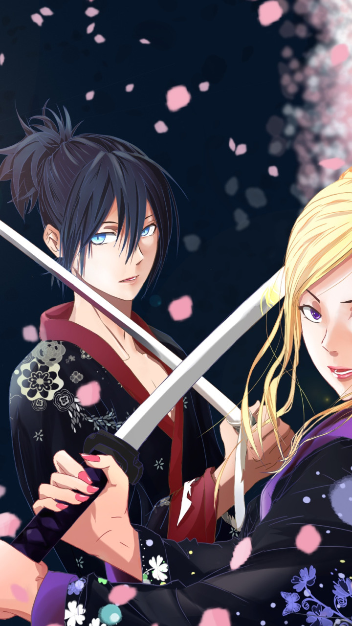 girl, anime, art, the <b>gods</b>, guy, A Homeless <b>God</b>, Yato, <b>Noragami</b> Aragoto. 