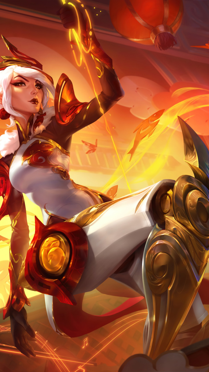 Download Wallpaper Art Game League Of Legends Skin Lol Camille