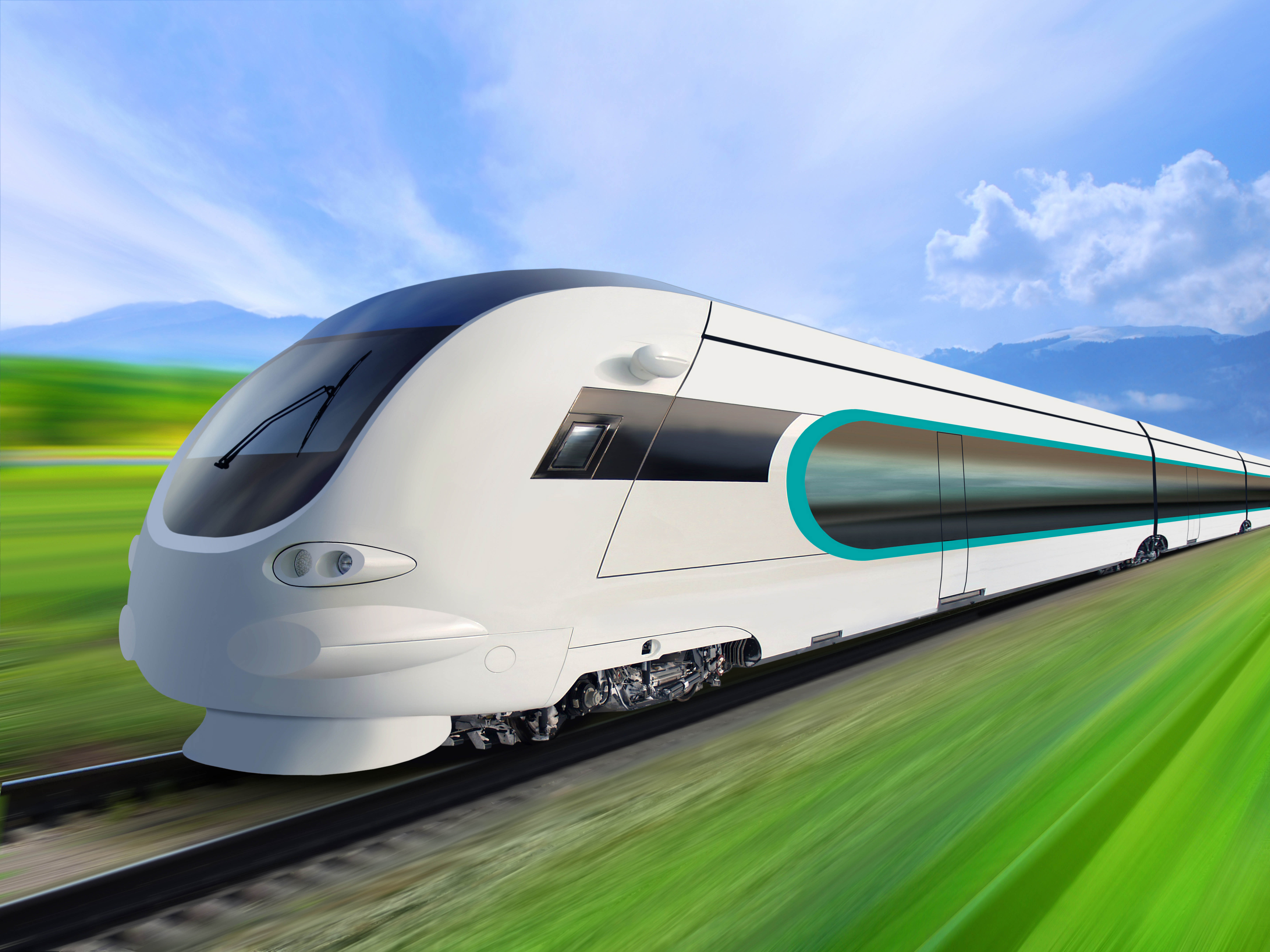 Higher speed rail