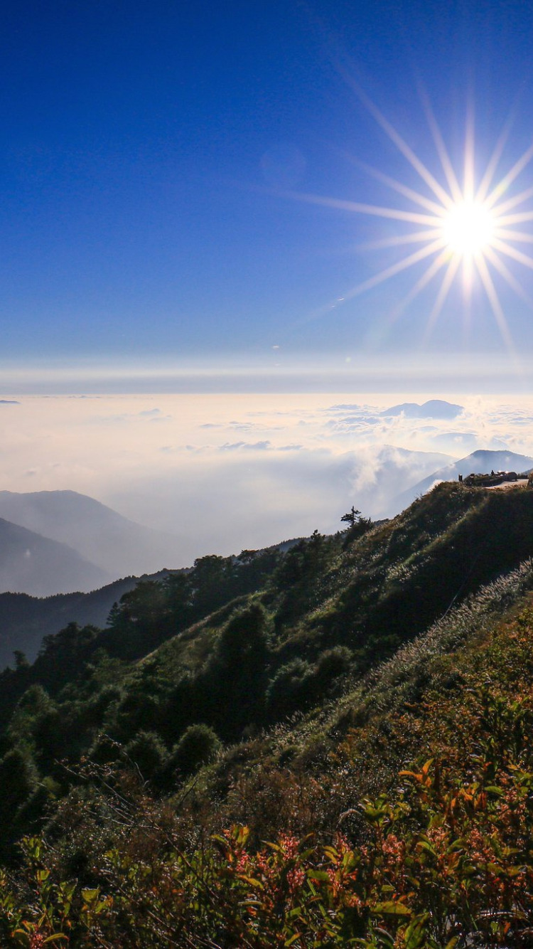 Download wallpaper road, sunset, mountains, Taiwan, Taiwan, Central ...