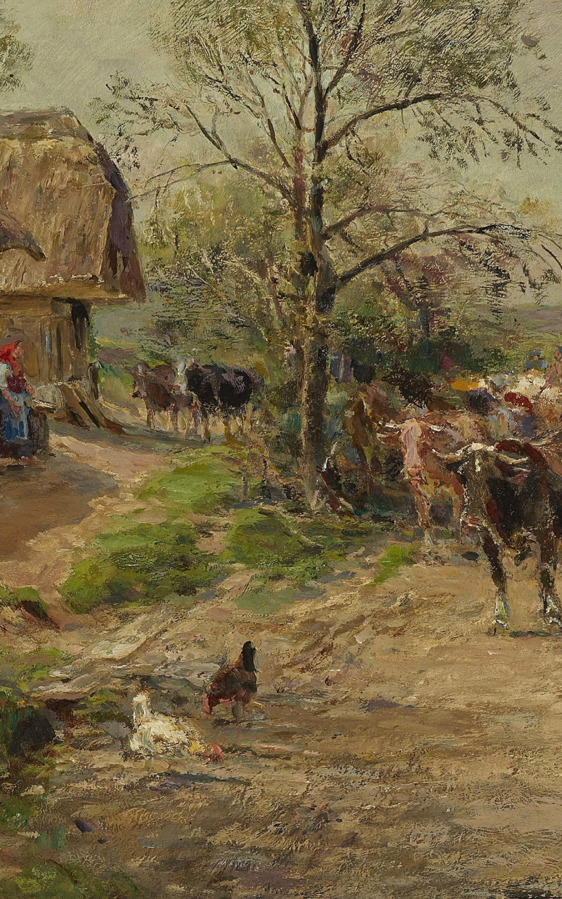 Download wallpaper German painter, German painter, oil on canvas, Carl