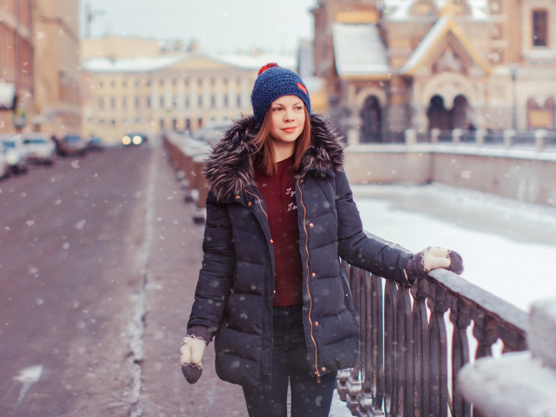 Download wallpaper winter, girl, photographer, channel, photography ...