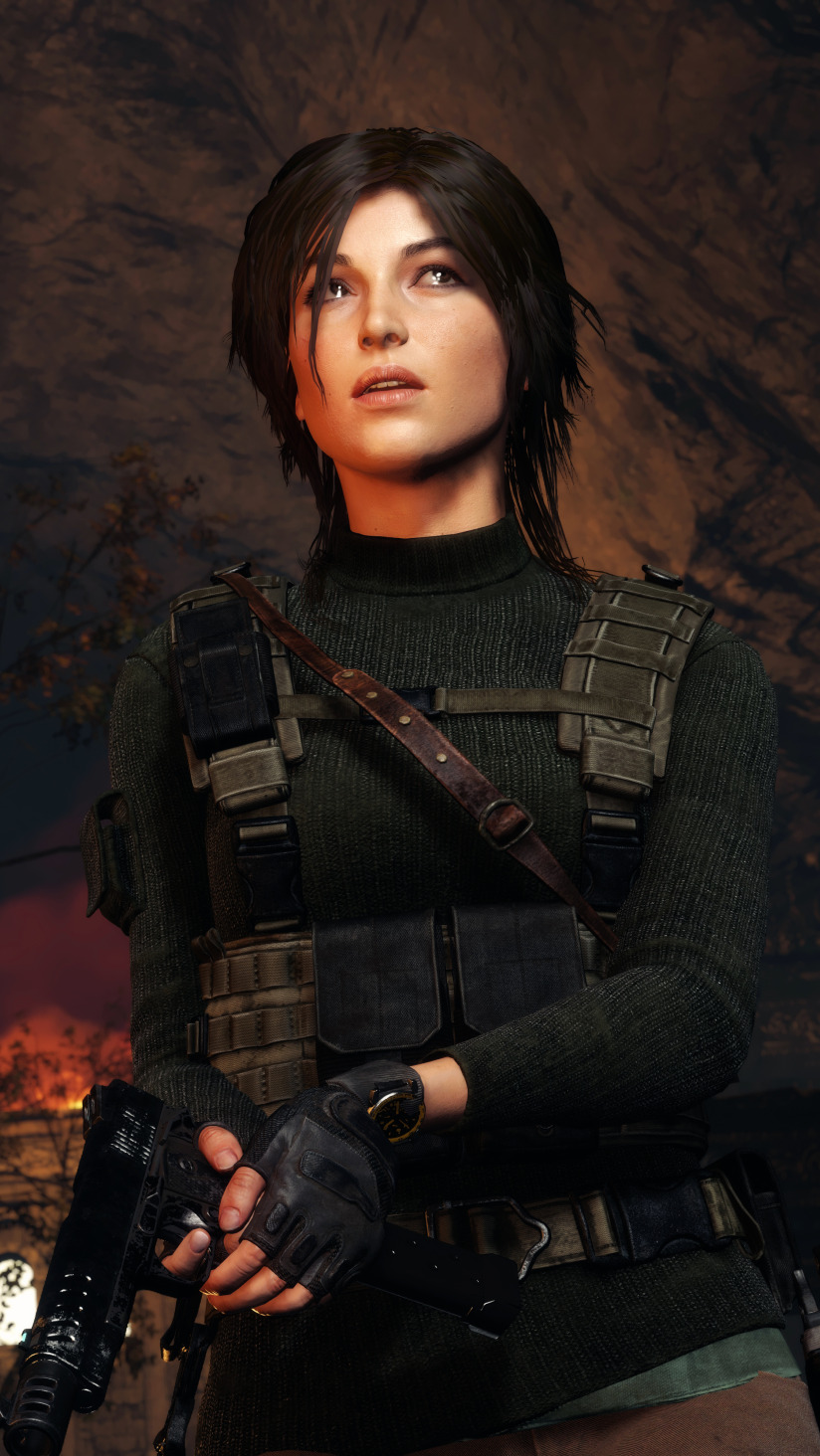 Download wallpaper Tomb Raider, Lara, Portraits, Rise, section games in  resolution 824x1464