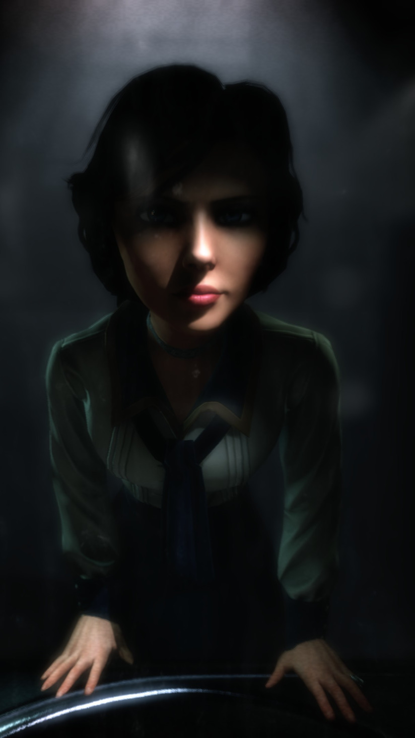 Download wallpaper girl, bioshock, BioShock Infinite, elizabeth, section  games in resolution 824x1464