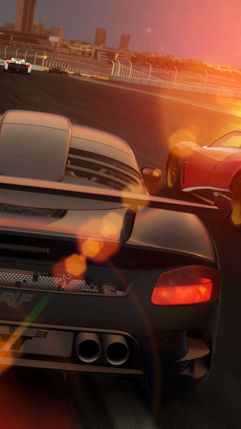 Download wallpaper car, the sun, machine, cars, project cars, section games  in resolution 824x1464