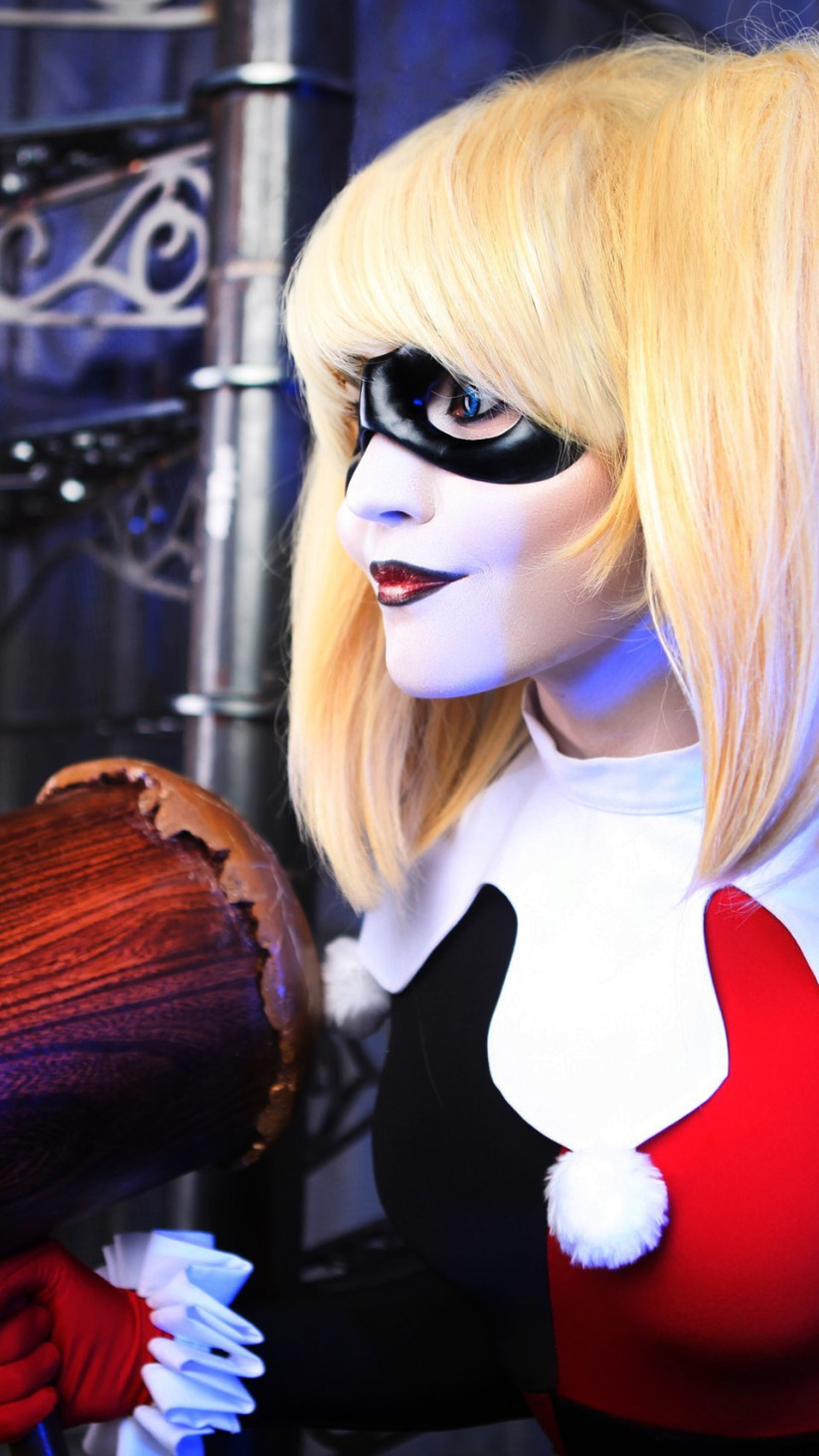 Download wallpaper girl girl cosplay Christina Fink Harley