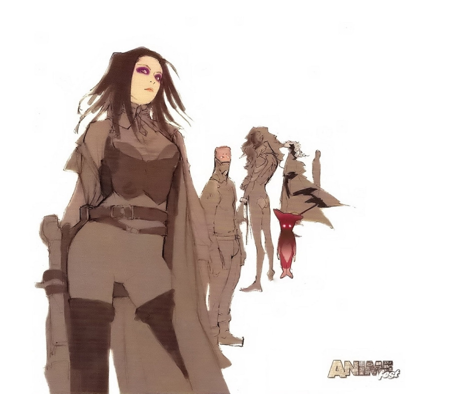 Download Protagonists Of Anime Series, Ergo Proxy Wallpaper