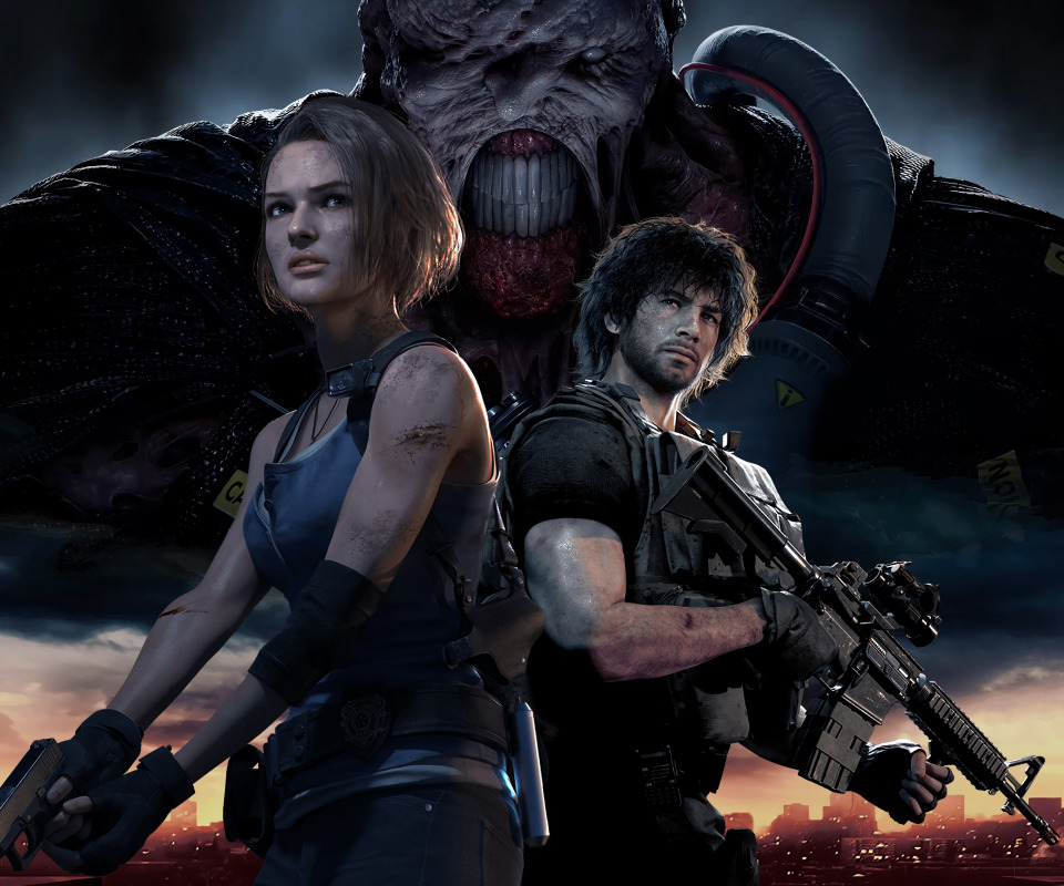 Download wallpaper characters, Resident Evil, Resident Evil 3, Resident