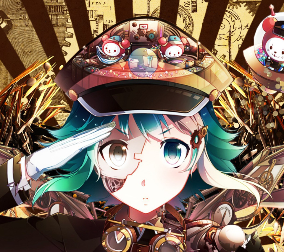 Steampunk Girl Anime Poster – UwU Market