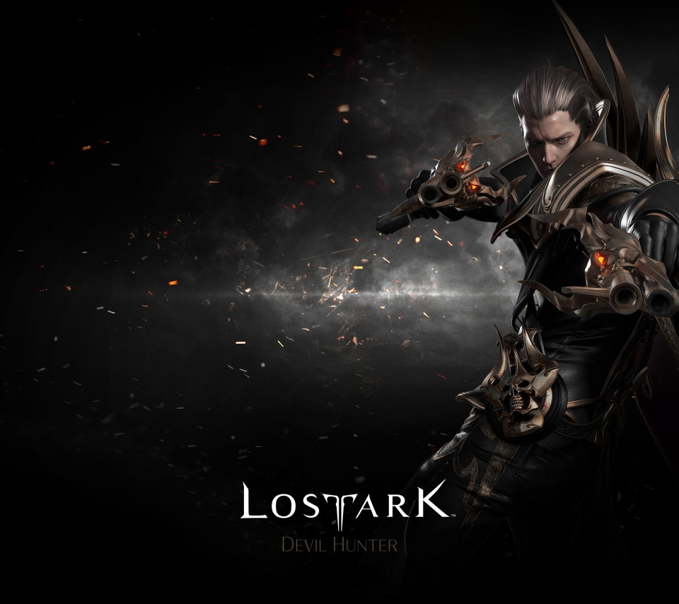 Download wallpaper weapons, guns, the game, warrior, guy, Lost Ark