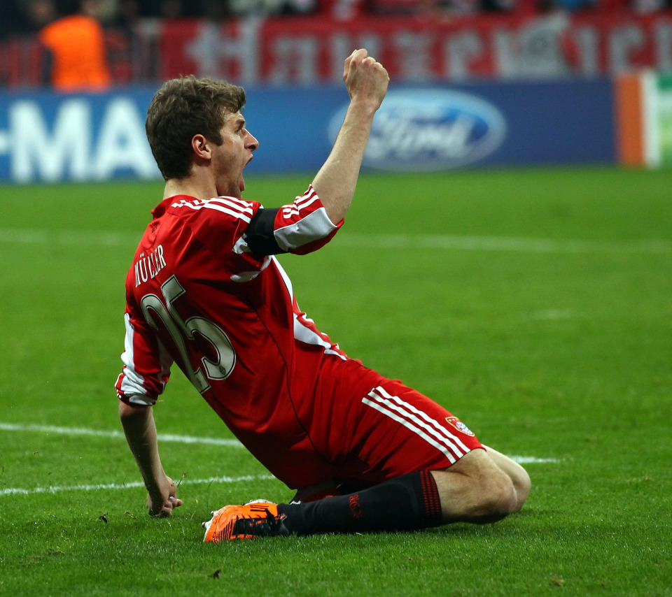 Download wallpaper porn, Bayern, champions league, Dada Bob, bayern  munchen, muller, Thomas Muller, section sports in resolution 960x854