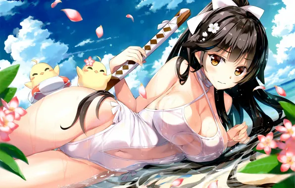 Girl, chicken, Azur Lane